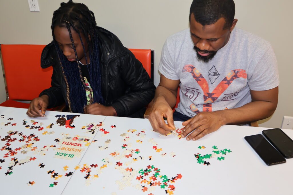 Black History Month Pizza Puzzle Party